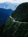 Bus Travelling the World's Most Dangerous Road