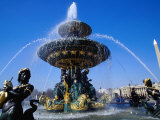 Fountain at Place De La Concorde