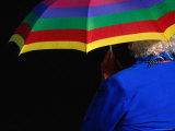 Woman Holding Umbrella