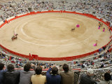 Bullfight at Placa De Braus Monumental