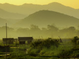 Looking at Western Hills from Edge of Inle Lake