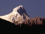 Huandoy in Cordillera Blanca Near Huaraz