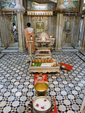 Main Altar in Jain Temple Dedicated to Lord Adinath Situated on Malabar Hill