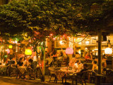 Bangkok Bar at Night  Near Kao San Road  Banglamphu