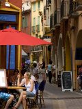 Relaxing at a Cafe in Collioure