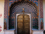 Lotus Gate in Pitam Niwas Chowk in City Palace