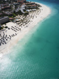 Aerial of Eagle Beach