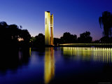 National Carillon Reflected in Lake Burley Griffin at Dusk