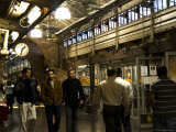 Men Walking Through Chelsea Market  9th Avenue
