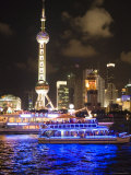 Night Time Cruise Ship on Huang Pu River