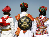 Contestants in Mr Desert Competition at Desert Festival