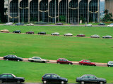 Cars on Esplanada De Los Ministerios