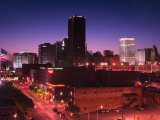Oklahoma City Skyline from Bricktown District
