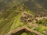Stone Ruins at Pisac National Park Sacred Valley of the Incas