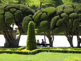 Parterre Gardens in Parque Del Buen Retiro