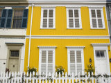 Colourful Houses in Hillside of City