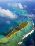 Aerial of Reefs and Islands in Ha'apai Group