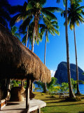 Dolarog Beach Resort with Inabuyatan Island in Background