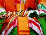 Detail of Traditional Costume at the Jidai Matsuri Festival