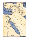 Map of the Ancient Near East  Birthplace of Civilization