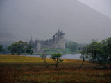 Ruins of Kilchurn Castle  Built in 1440 at the Northern End of Loch Awe