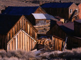 Cluster of Buildings  Ghost Town of Bodie  Eastern Sierra Nevada