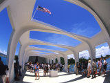 Visitors Inside the Uss Arizona Memorial