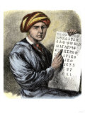 Sequoya Holding His Cherokee Alphabet