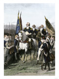 George Washington Taking Command of the Continental Army  American Revolution  July 1775