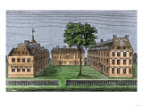 Harvard College in 1720