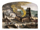 Confederate Quantrill Raid Burns Lawrence  Kansas  1863