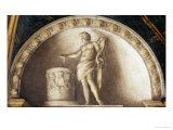 Lunette with the Genius of Rome