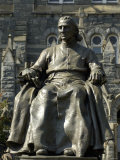 Statue of John Carroll  Founder of Georgetown University  Washington DC