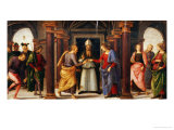 Durante Altarpiece: Predella with the Marriage of the Virgin