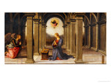 Durante Altarpiece: Predella with the Annunciation