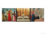 Predella with Scenes from the Life of a Saint