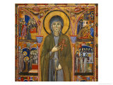 Saint Clare and Scenes from Her Life: Upper Side