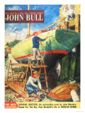John Bull  Nautical Boats Painting Magazine  UK  1954