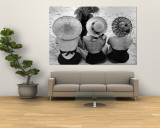 Models on Beach Wearing Different Designs of Straw Hats