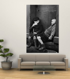 Two Boys Sitting on Doorstep