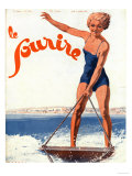 Le Sourire  Water Ski Magazine  France  1932