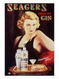 Seagers  Glamour Gin Cocktails  UK  1930
