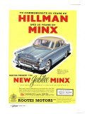 Hillman  Jubilee Edition Hillman Minx Cars  UK  1950