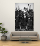 American Glider Troops' Airborne Unit on Parade at Airfield Before Eisenhower's D Day