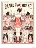 La Vie Parisienne  Erotica Glamour Dolls Art Deco Magazine  France  1924