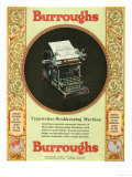 Equipment Burroughs  Adding Machines  Accountants  USA  1920