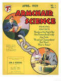 Armchairs Science  First Issue Magazine  UK  1929