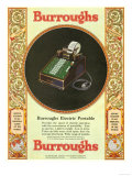 Equipment Burroughs  Adding Machines  Accountants  USA  1929