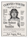 Curves of Youth  Humour Inventions Chin Reducer  Antiageing Skincare  UK  1890