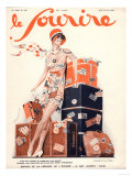 Le Sourire  Luggage Holiday Erotica Magazine  France  1929